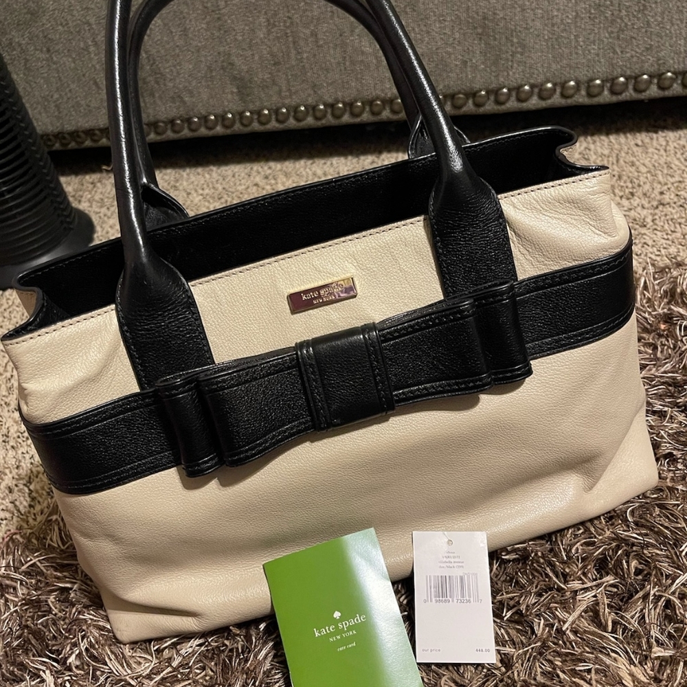 Kate Spade Black and White Purse